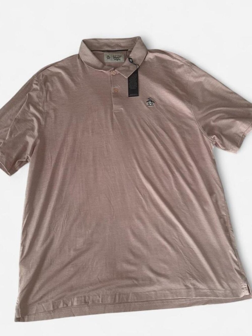 Penguin Golf Pink Polo Shirt